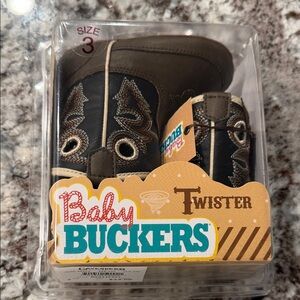 Twister Brown Kids Boots